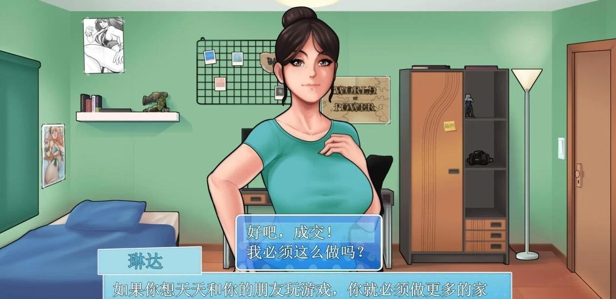 【SD/2D/欧美SLG/汉化】家务家务 House Chores V0.18.1 双端汉化作弊版[僵尸生活作者]【2.8G】