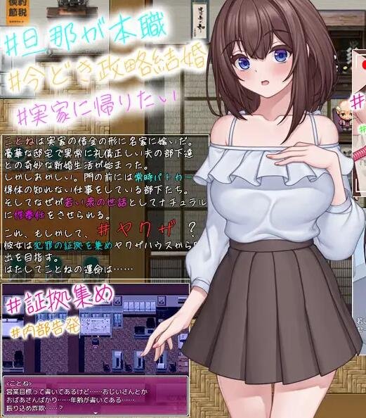 【SD/2D/RPG/汉化】今日から極妻~極道の女になんかならないもんっ!~ 淫乱極妻 银乱极妻1.0机翻版【1.6G】