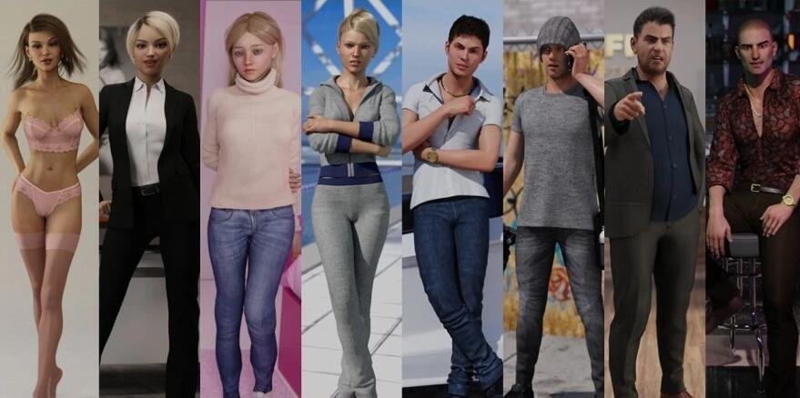 【SD/3D/欧美SLG/汉化/动态】Hillside-山坡 V0.13 双端汉化版【3.6G】