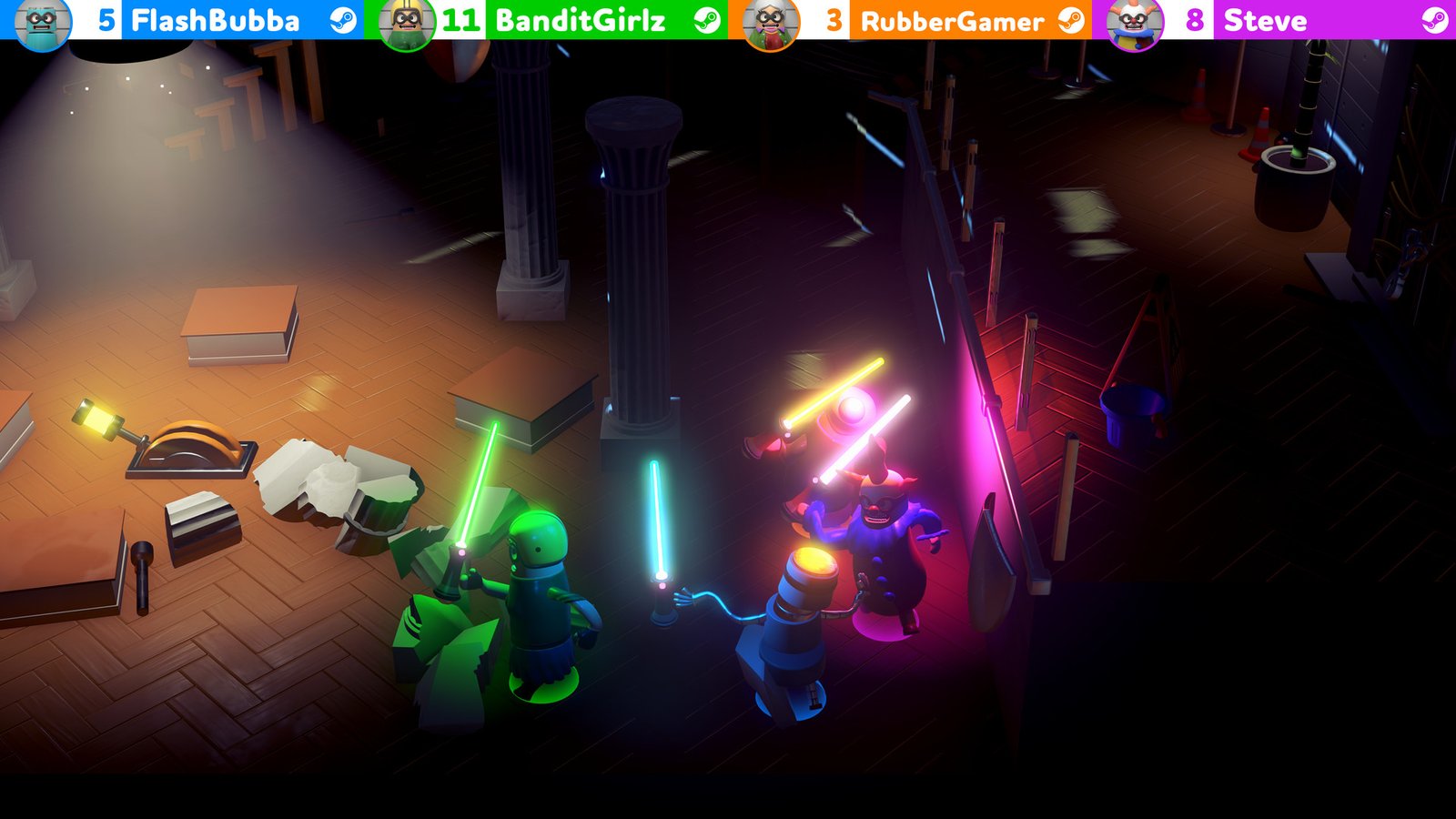 橡胶强盗/Rubber Bandits（v1.6.1-单机同屏多人）