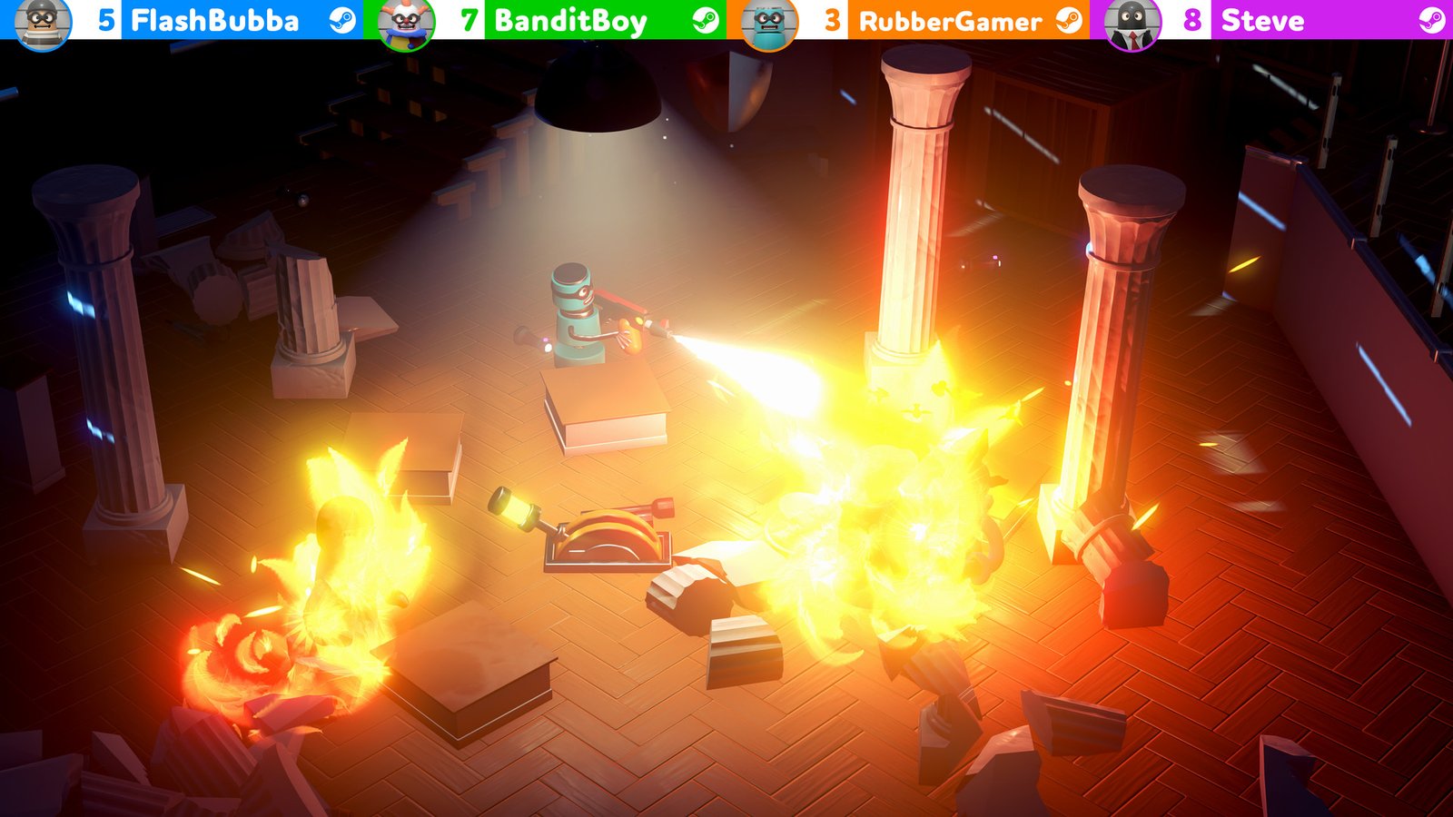 橡胶强盗/Rubber Bandits（v1.6.1-单机同屏多人）