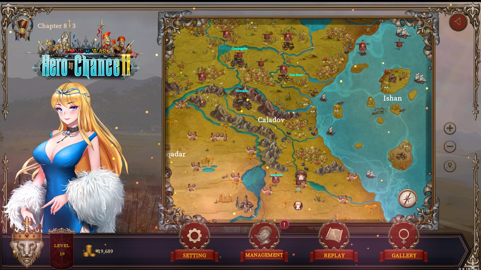 爱与战争：机会英雄2/Love n War: Hero by Chance II（V1.6.2-浪漫与报复DLC-龙族女王的进化）