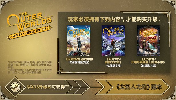 天外世界-太空人之选/The Outer Worlds: Spacer&#8217;s Choice Edition（v1.6411）