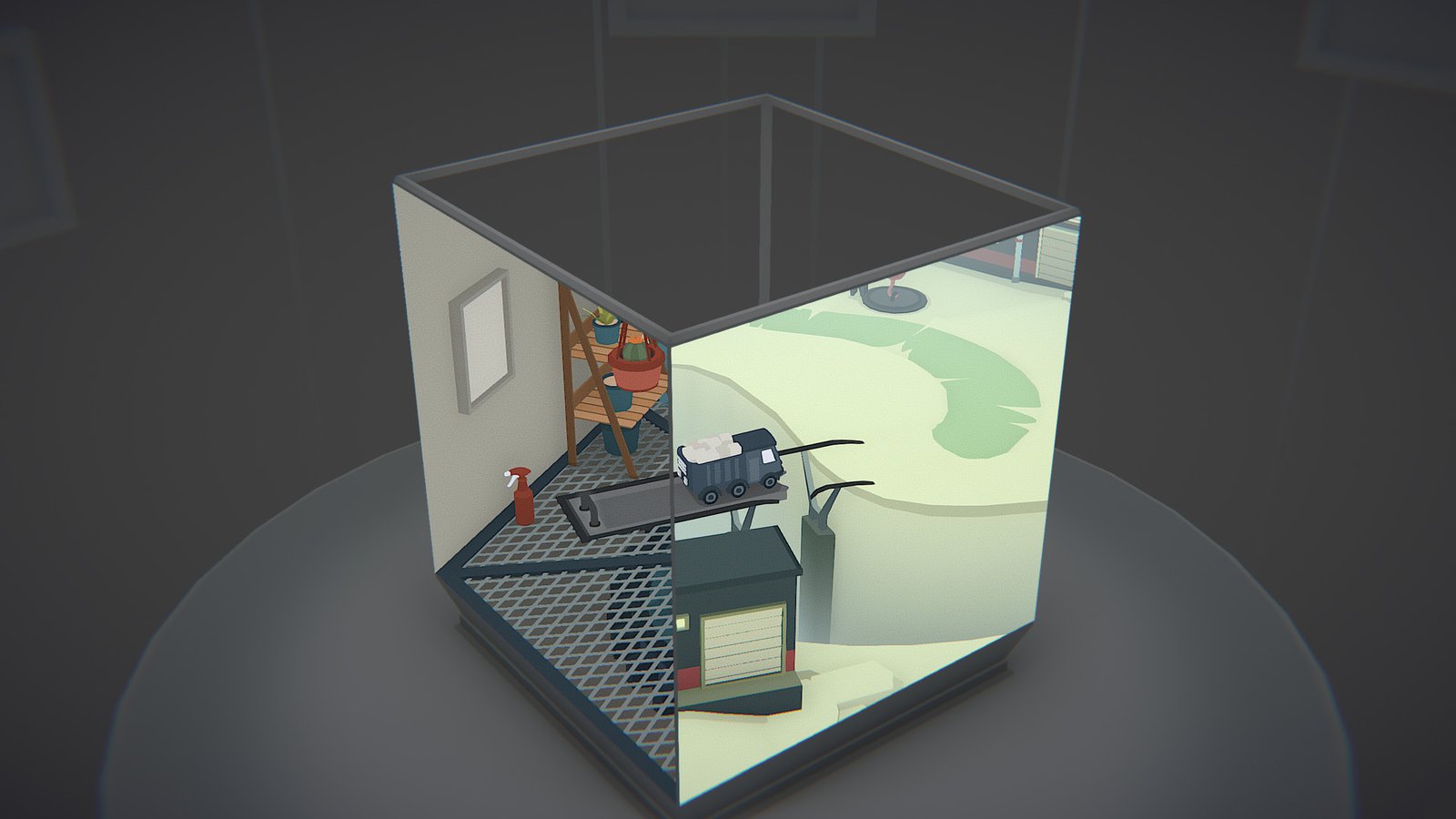 笼中窥梦/Moncage