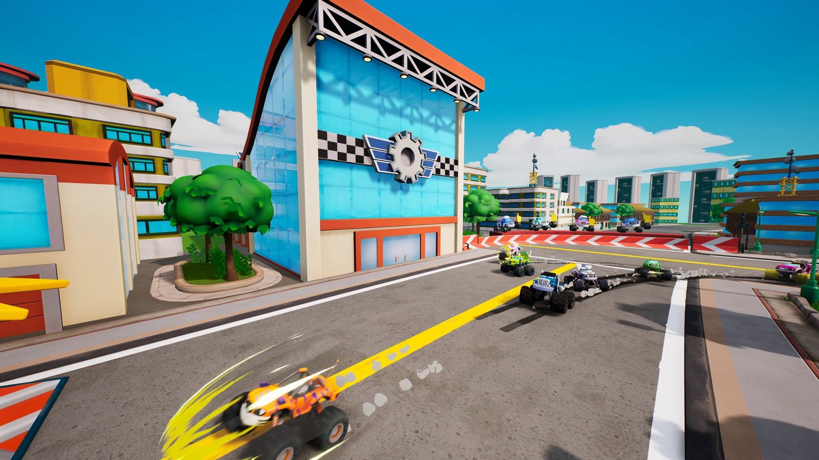 旋风战车队: 速度城赛车/Blaze and the Monster Machines: Axle City Racers