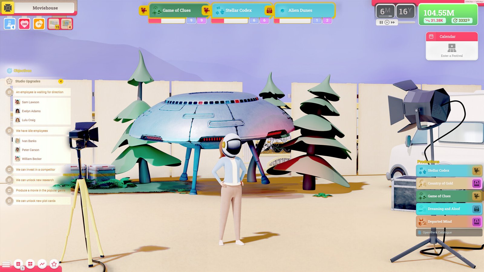 佳片相约：电影制片厂大亨（V1.5.1-新的工作室老板系统）