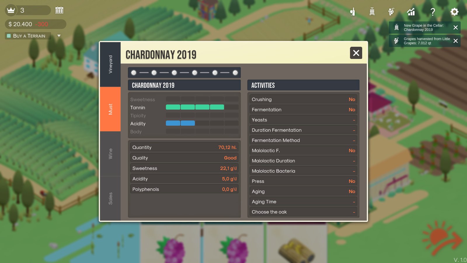 百日/Hundred Days &#8211; Winemaking Simulator（v1.2.0w3）