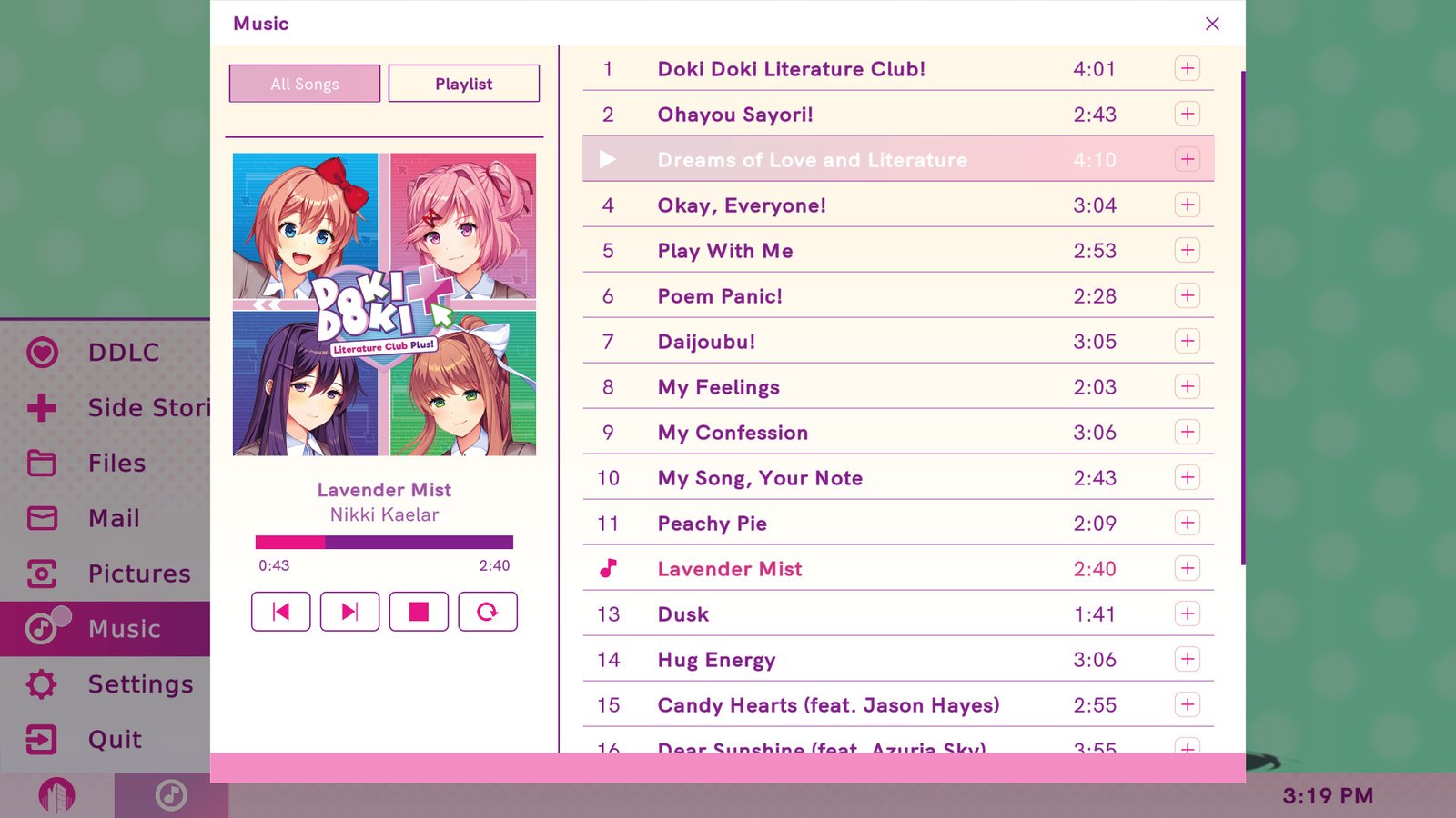 欢迎加入心跳文学部！/Doki Doki Literature Club Plus!（Build.10766092）