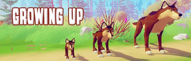 我的狼-桌面交互式3D动态壁纸虚拟野生宠物（仅适用于Windows10）