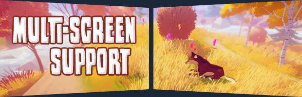 我的狼-桌面交互式3D动态壁纸虚拟野生宠物（仅适用于Windows10）