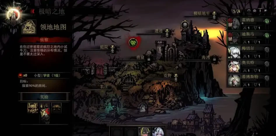 【PC/欧美SLG/汉化】暗黑地牢少女地牢~Darkest Dungeon魔改版 哥特肉鸽回合动画【10G】