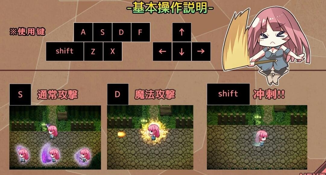 【PC/2D/ARPG/汉化/CV】勇敢的公主和悪魔的核 V1.00 精翻汉化版【1G】