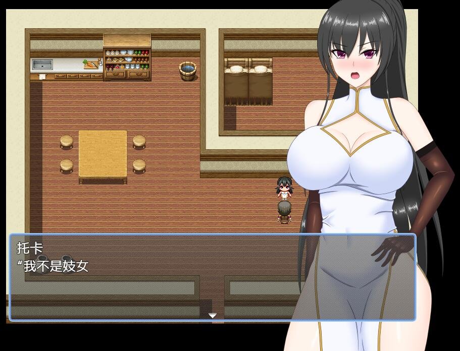 【SD/2D/RPG/汉化】绿帽子妓女镇：青梅竹马沦为妓女/寝取られ娼婦街　～強気幼馴染が娼婦に堕ちる～ 1.0汉化版【1.2G】