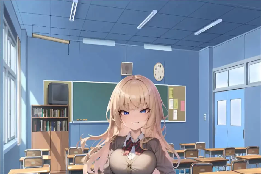 【PC/2D/日系SLG/汉化/雌小鬼】性格恶劣的R感JK逆推NTR 云翻汉化版【1G】