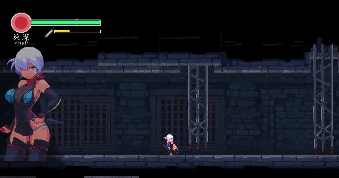 【PC/2D/ACT/日文/像素动态】復讐の夜霧 Yagiri V0.28 日文动作确认版【340M】