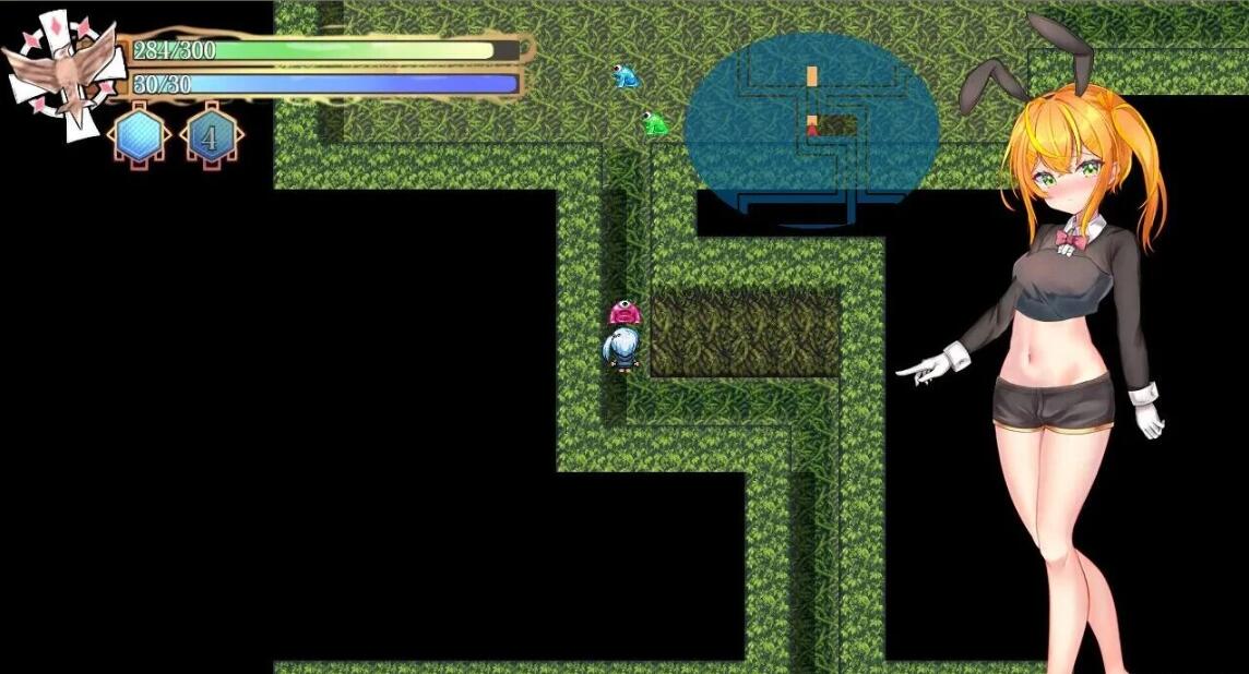 【PC/2D/RPG/中/英/日】前辈与不可思议迷宫 汉化版【480M】