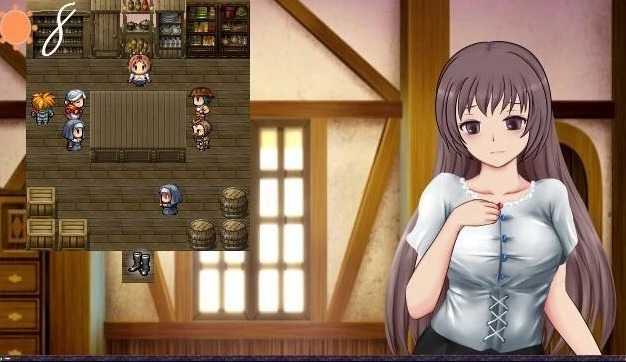 【PC/探索养成RPG/汉化/战斗H】在黑暗深渊里孕育的少女！精翻汉化版【420M】