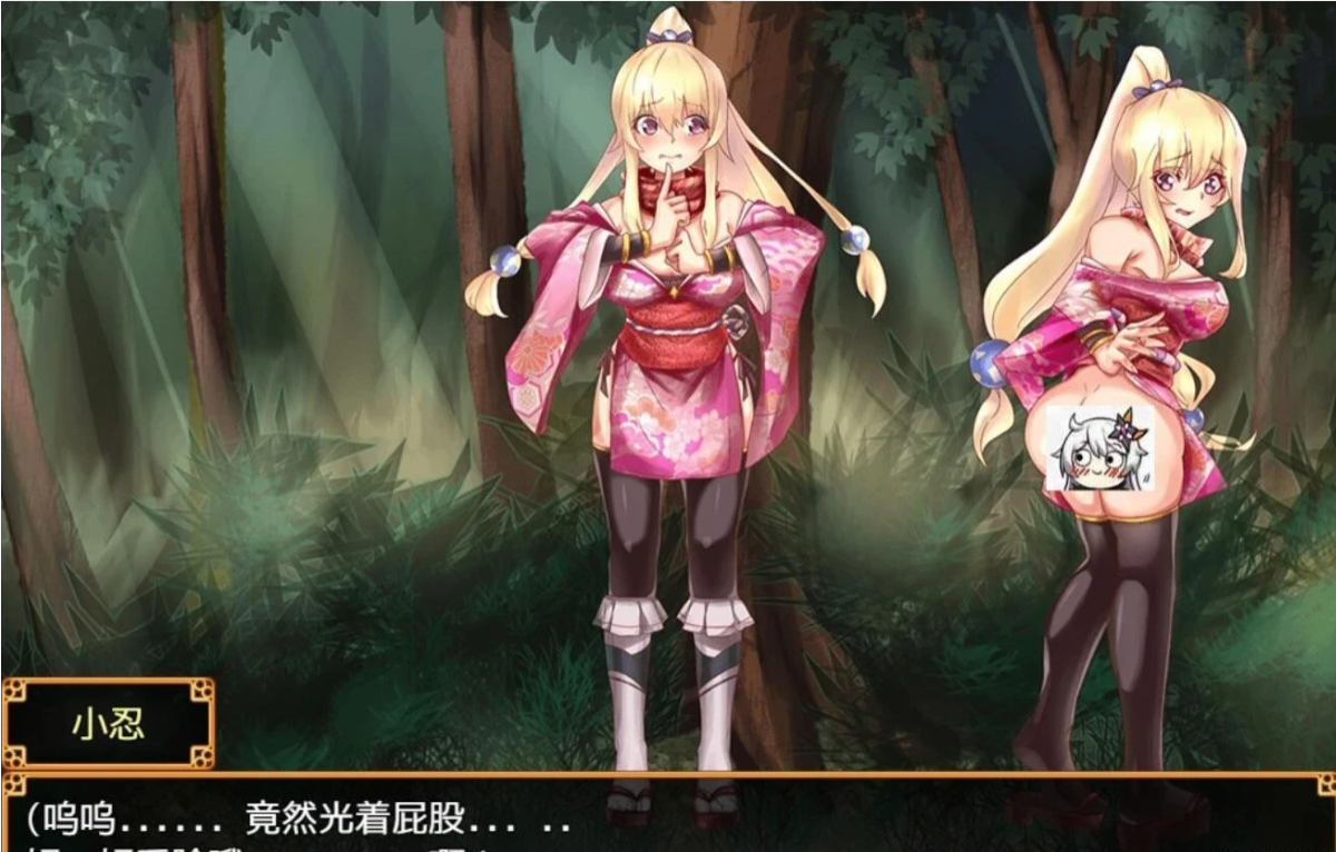 【PC/2D/恶堕RPG/汉化】妖怪隐遁传!蠢丫头女忍与银遁秘卷!精翻汉化版【900M】