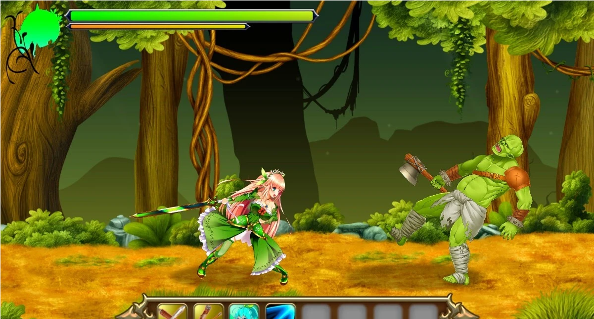 【PC/2D/ACT/汉化】PrincessDefender 精霊姫物語 V1.01 精翻汉化版【1.6G】