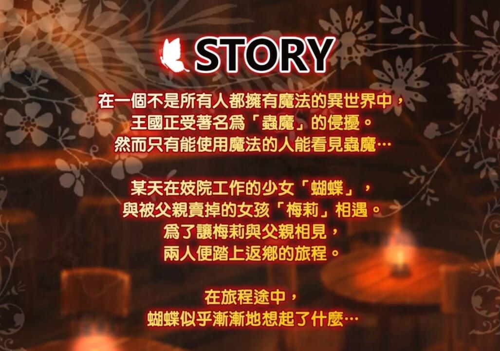 【PC/2D/RPG/中文】蝴蝶再临 V1.10 BOKIBOLI官方中文版【800M】