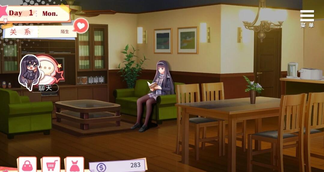 【PC/2D/SLG/中文】与女大生的同居生活 V1.19 STEAM官方中文步兵版【800M】