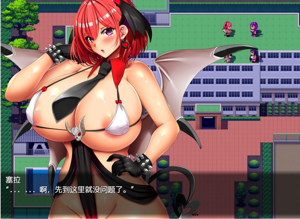 【PC/2D/超大RPG/汉化】超级欧派战斗エロ：银魔契约 DL限定汉化版【2G】