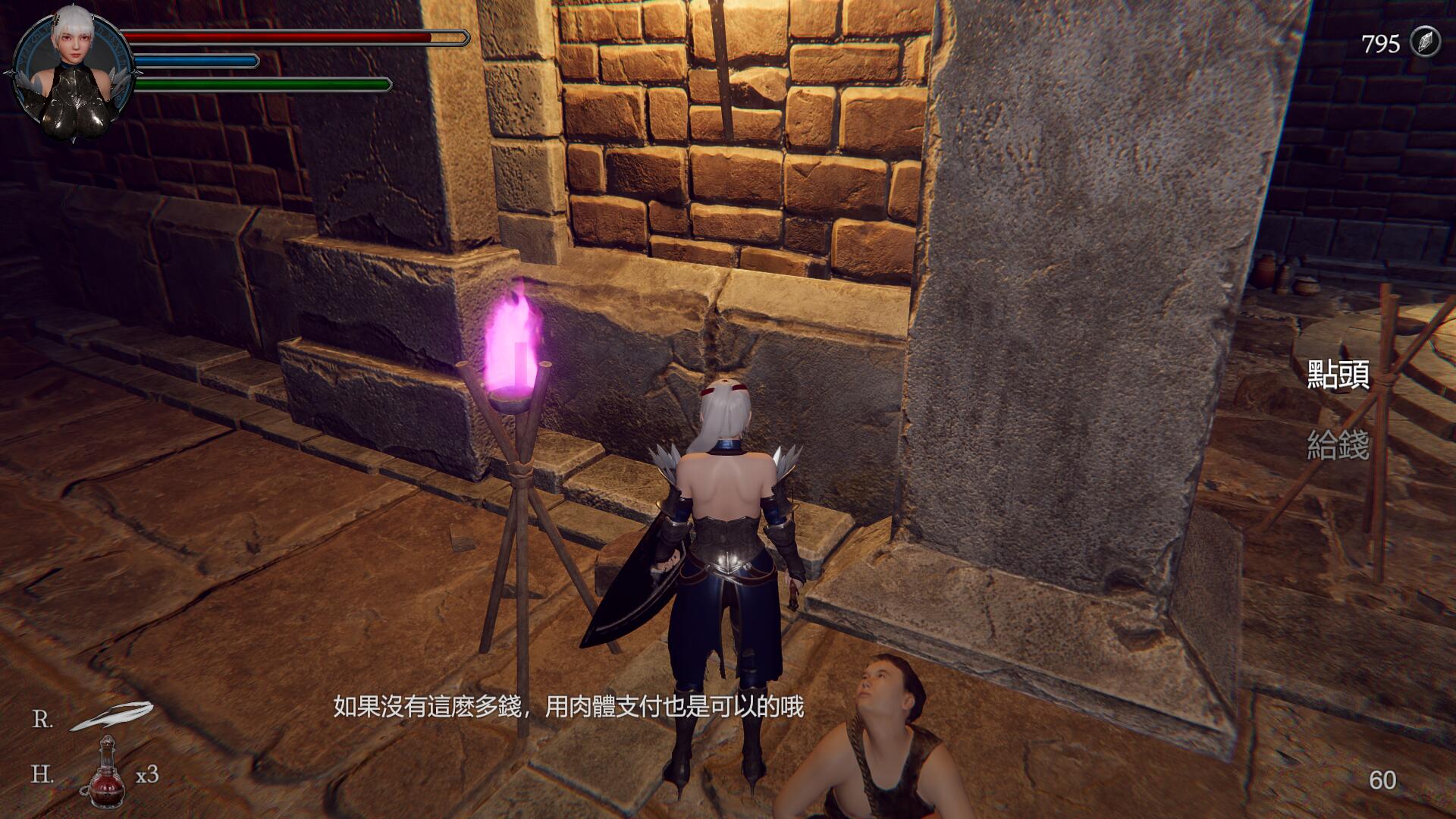 【PC/2D/ACT/汉化】地下城的女骑士 地下城の女騎士 官方中文步兵版+存档【3.3G】