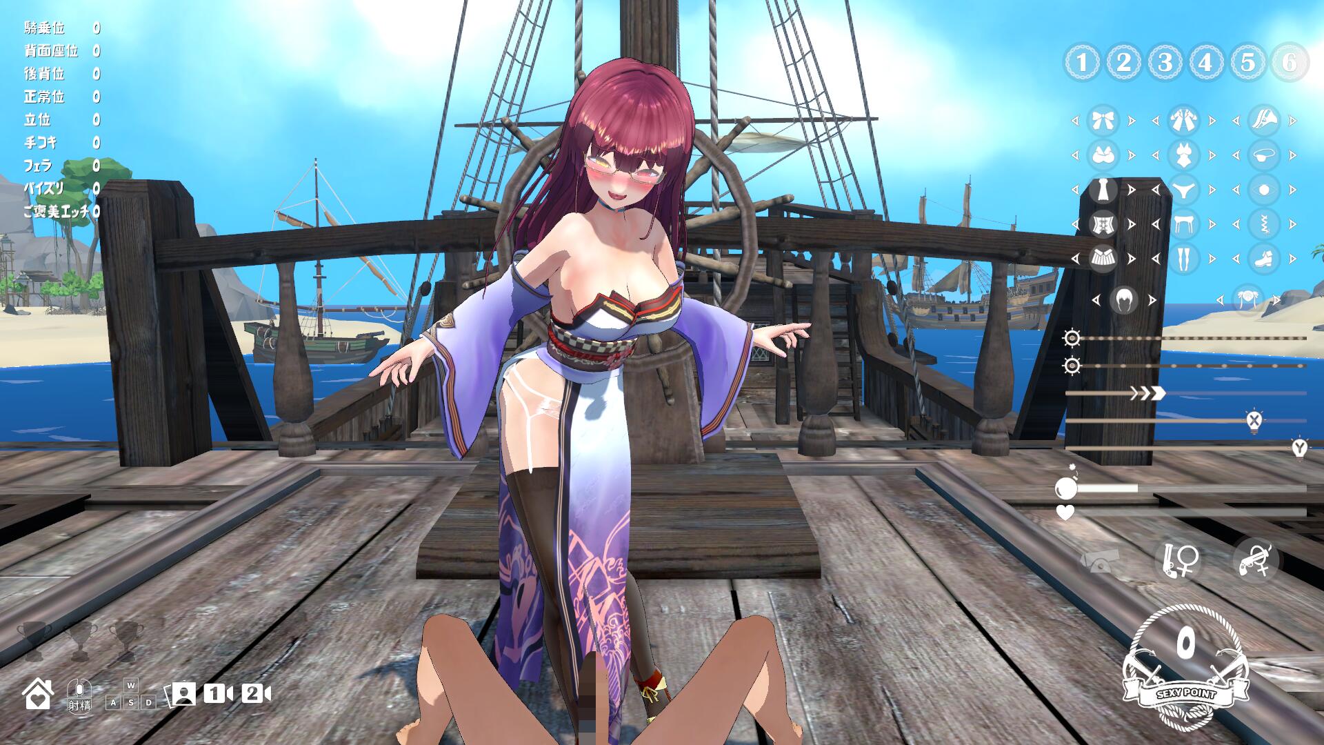 【PC/2D/SLG/中文】起航!与憧憬的巨汝船长一起H!随便社保~DL正式步兵版★CV【1.5G】