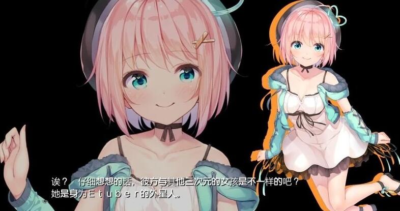 【PC/2D/ADV/汉化/全CV】天降虚拟偶像 精翻汉化版+存档【1.8G】