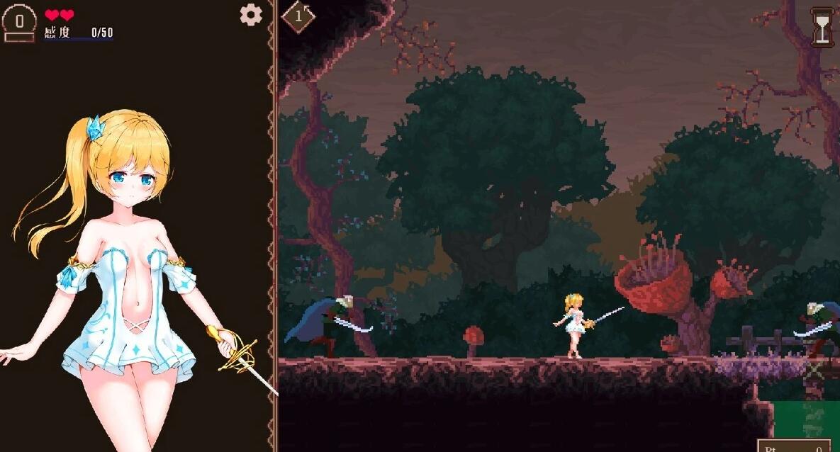 【PC/2D/日式ACT/英日/动态】魔降る夜の姫 DL正式英日文版【170M】