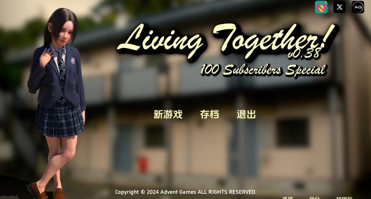 【SD/3D/欧美SLG/汉化】共同生活 Living Together! V0.38 双端汉化版【3.7G】