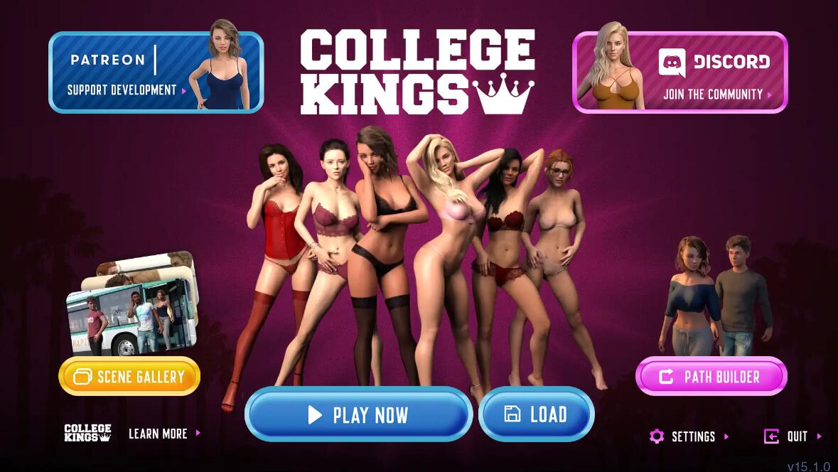 【PC/3D/欧美SLG/汉化】学校列王 第一季 精翻汉化汉化高压完结版【2.8G】