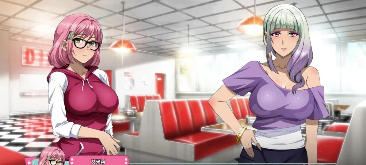 【PC/SLG/中文/动态】艾米莉与扶她转转餐厅 V1.1.6 STEAM官中步兵版+DLC【930M】