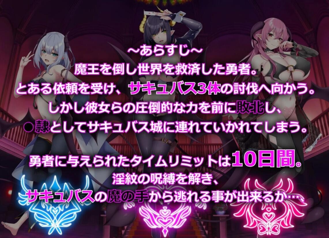 【PC/2D/SLG/日文】[RJ01169637]银魔城サキュバス DL官方日文版【4.6G】