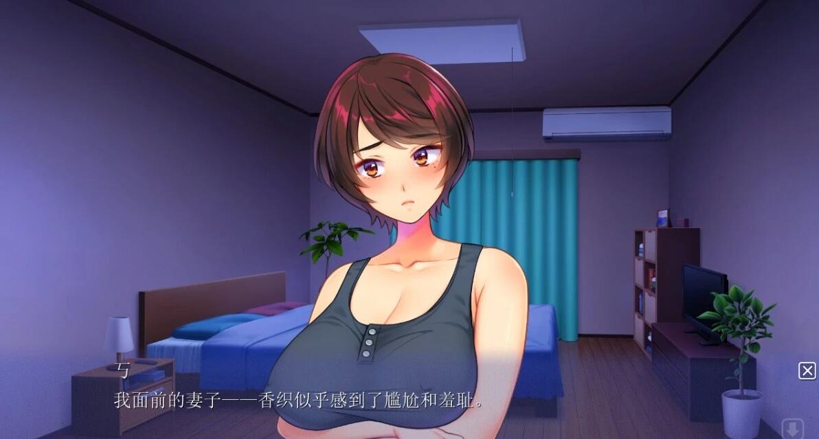 【PC/2D/ADV/汉化】在墙的那一边，妻子甜美的声音 AI汉化版【3.6G】