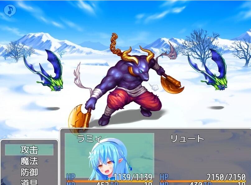 【PC/2D/RPG/汉化】被欲望所征服的雪精灵~明明有最爱的恋人 AI汉化版【420M】