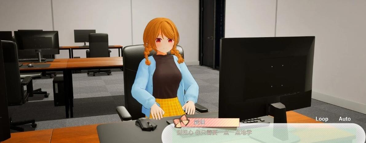 【SD/2D/SLG/中文】[RJ01181234][TKsite]秘密的百合办公室 双端DL官方中文版【2G】