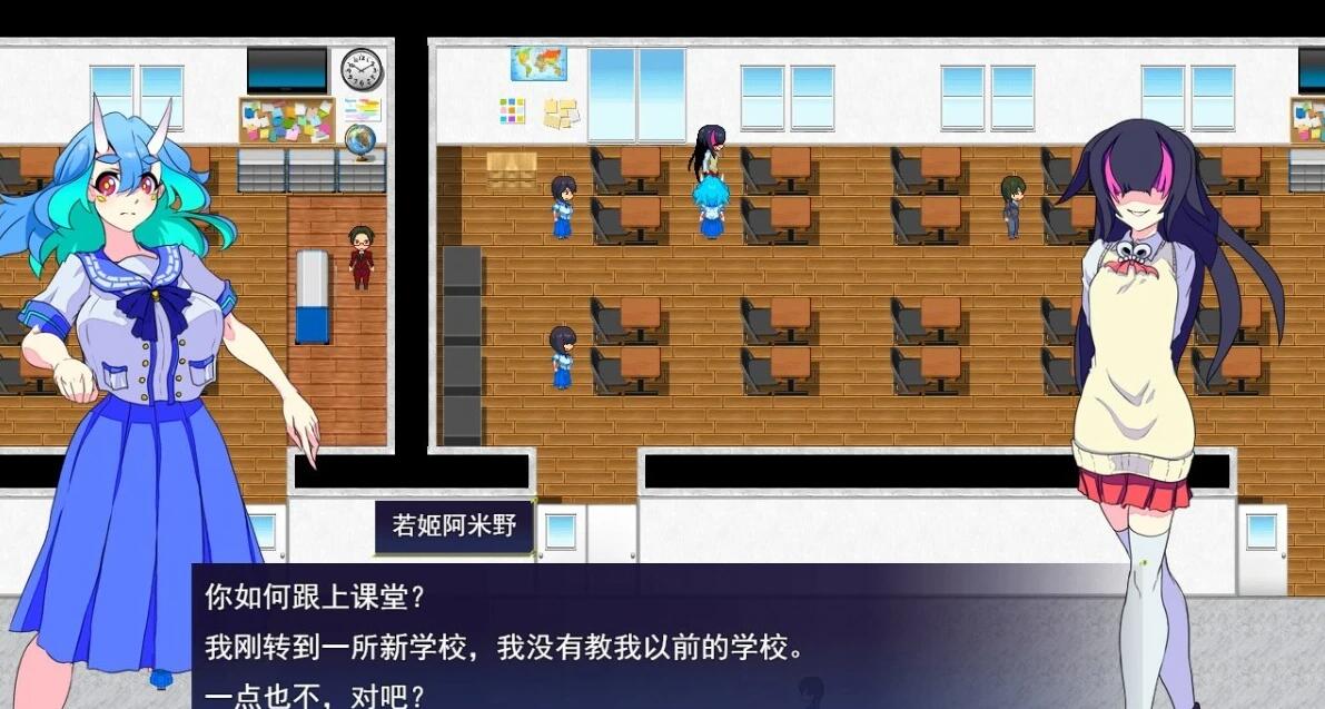 【PC/2D/RPG/汉化】[RJ01201951]银染の退魔鬼 云翻汉化版【1.5G】