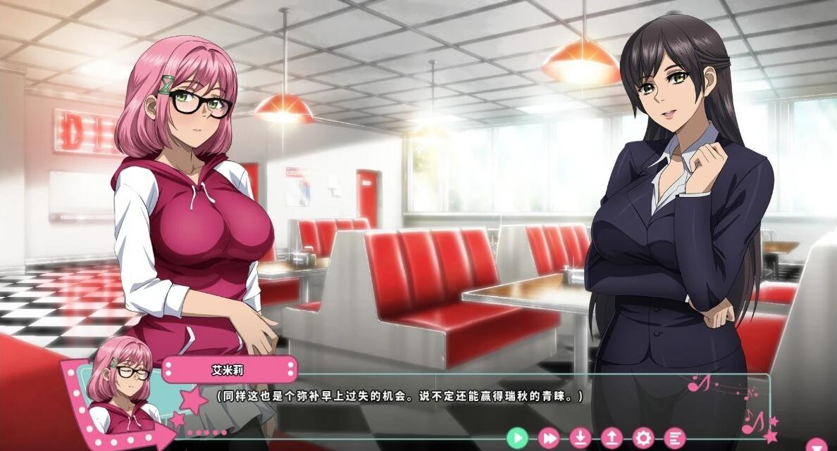 【PC/SLG/中文/动态】艾米莉与扶她转转餐厅 V1.1.6 STEAM官中步兵版+DLC【930M】