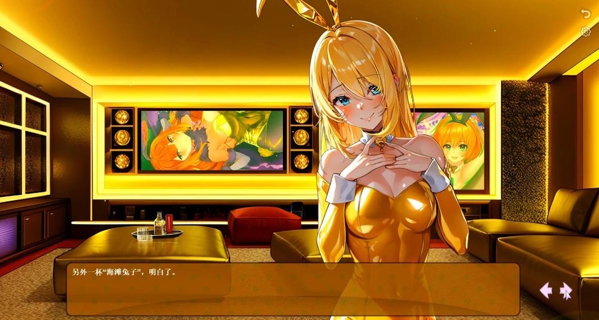 【PC/2D/SLG/中文】兔子女孩 Bunny-girl with Golden tummy STEAM官方中文步兵版【440M】