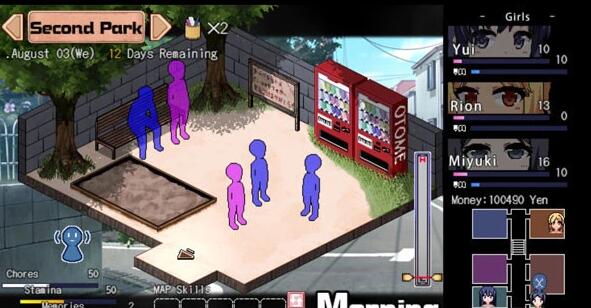 【PC/2D/SLG/中文】夏日狂想曲 V2.07 AI汉化魔改牛头人版【2.6G】