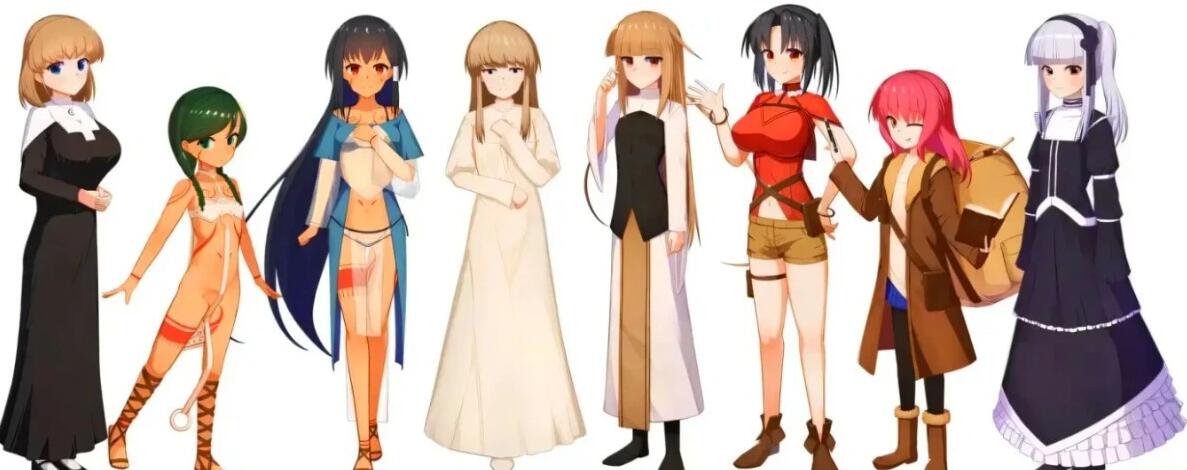 【PC/2D/RPG/汉化】埋葬虫的练习曲 AI汉化版+全回想存档【2G】