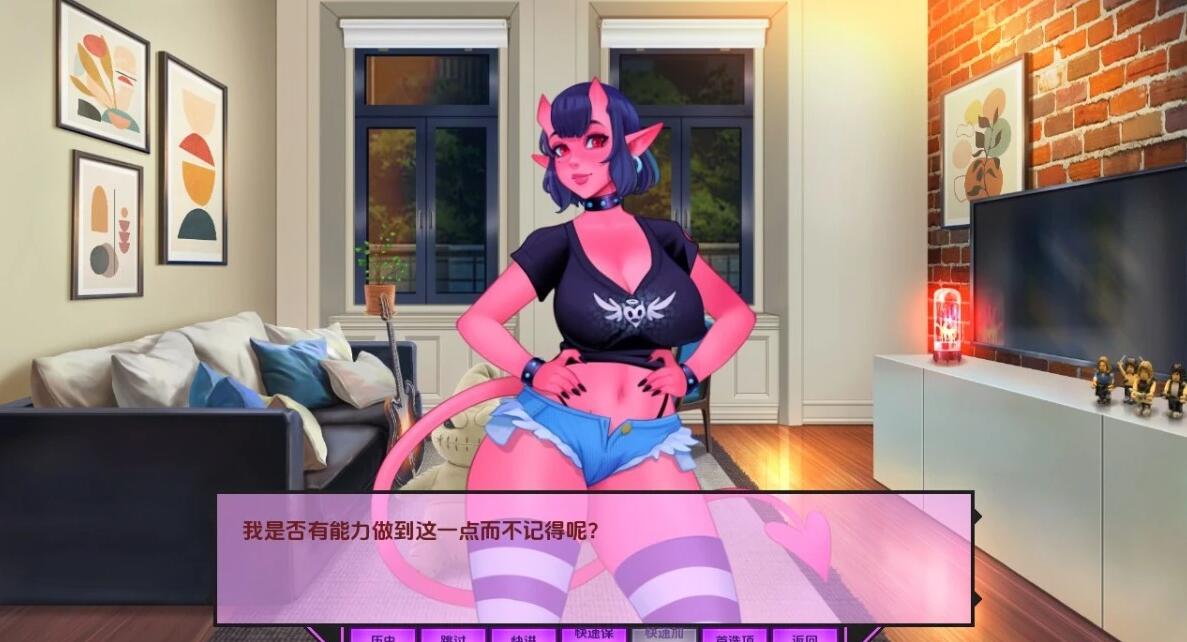 【PC/2D/欧美SLG/汉化】我的恶魔罗曼史 V0.13.2 汉化版【1.4G】