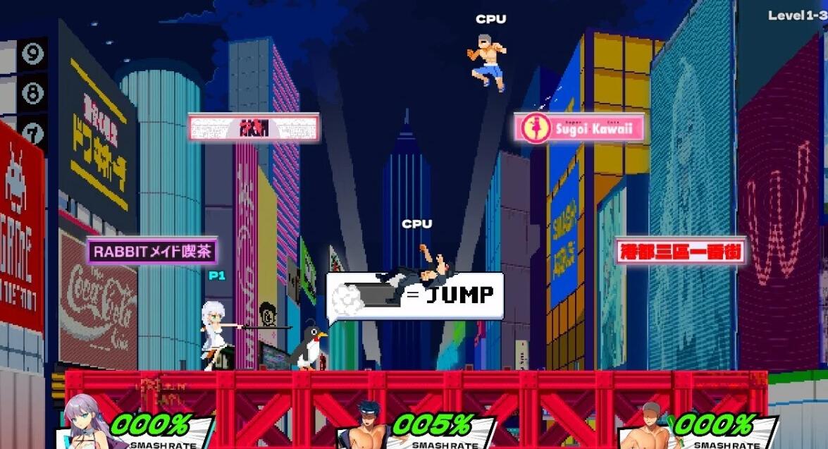 【PC/2D/FTG/中文】乱斗少女 SmashGirls  V1.0.10 STEAM官方中文步兵版【2G】