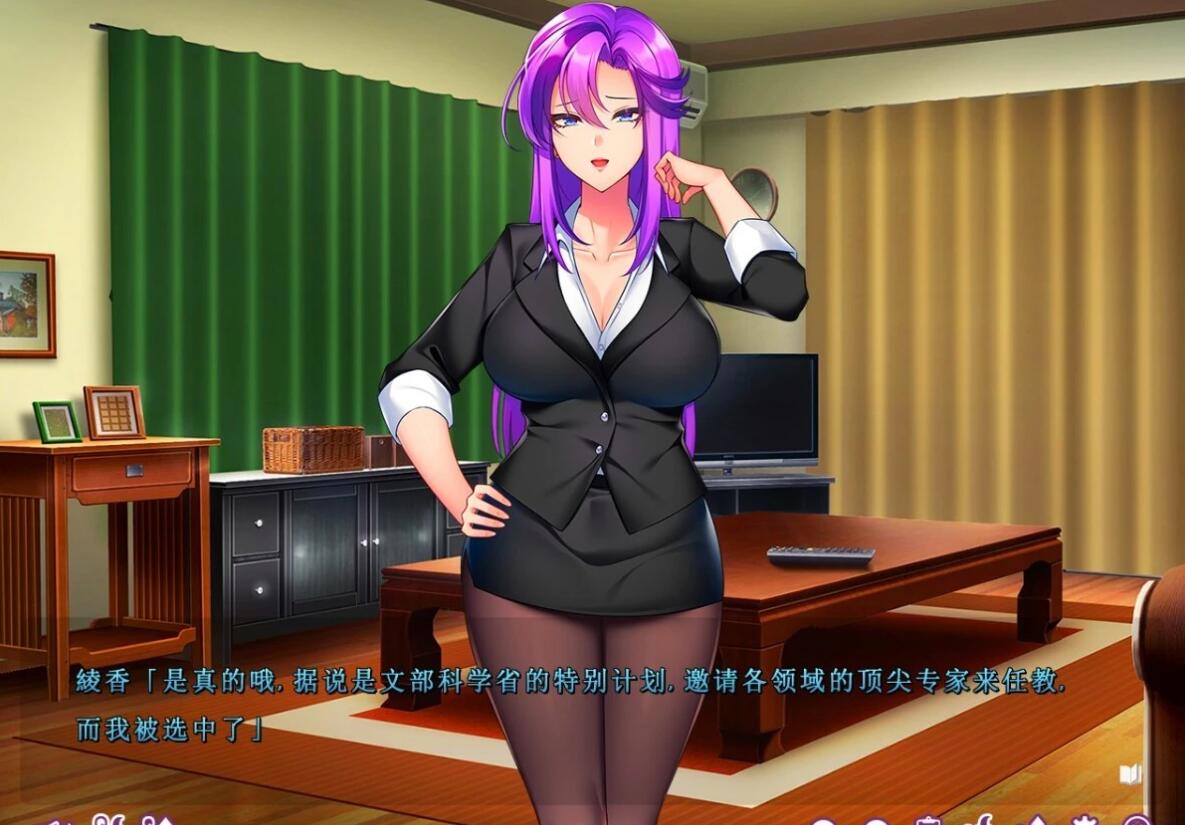 【PC/2D/ADV/汉化】被蕾丝边的母亲抢走了所有女主角 AI汉化版【1.1G】