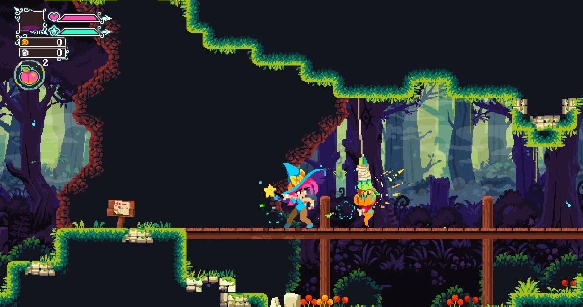 【PC/2D/ACT/中文】女巫混沌魔咒-翻转开关 V1.5 STEAM官方中文版【3.2G】