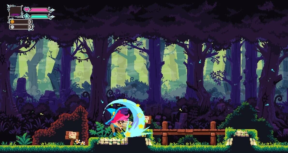 【PC/2D/ACT/中文】女巫混沌魔咒-翻转开关 V1.5 STEAM官方中文版【3.2G】