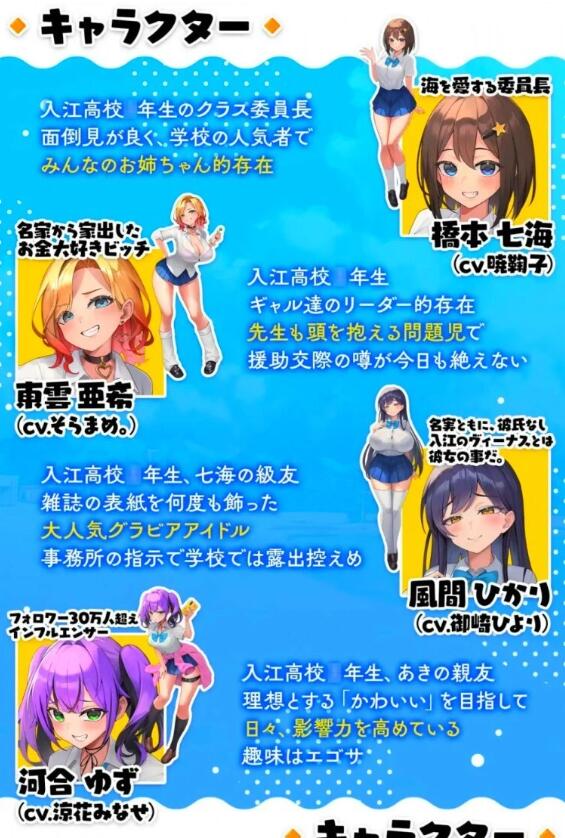 【PC/2D+3D/SLG/Live2D/汉化】异世界海滩 逃走游戏×诱惑 V1.02 AI汉化版【5.5G】