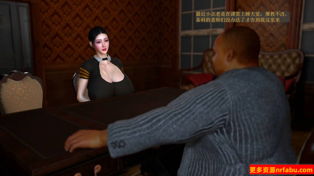 【DH/3D/同人】空姐妈妈的命运 中文字幕【47′/3G】