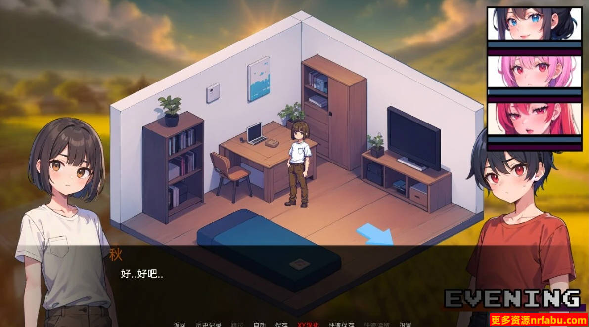 【PC/2D/SLG/汉化】游戏会话 Gaming Sessions V0.5 AI汉化版【560M】